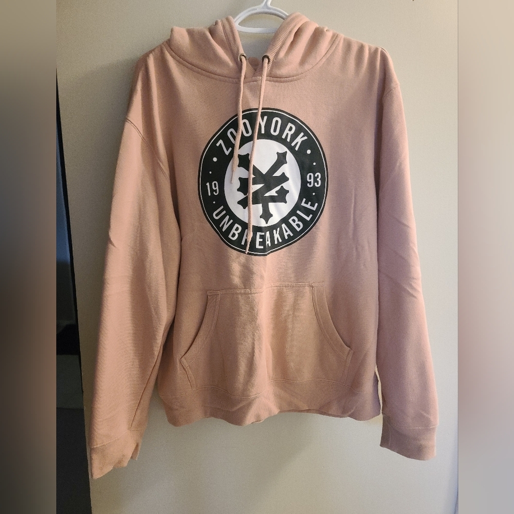 🦄 Zoo York Hoodie Ladies Pink Size Large